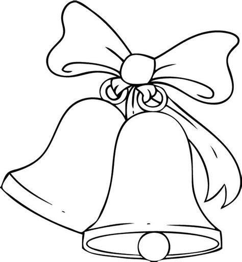 coloring pages  christmas bells coloring home