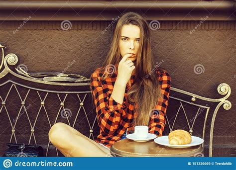 girl licks finger stock image image of slim finger 151326669