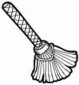 Broom Clipart Drawing Clip Duster Dustpan Dust Mop Supplies Cliparts Cleaning Broomstick Pan Witch Cute Getdrawings Brooms Cinderella Library Clipartmag sketch template