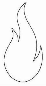 Template Fire Printable Pentecost Flames Crafts Outline Spirit Holy Templates Sunday Santo Flame Banners Hat Pattern School Church Tongues Stencils sketch template