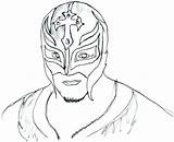 Mysterio Rey Coloring Drawing Pages Mask Wwe Sketch Diva Drawings Precision Printable Paintingvalley Getdrawings Getcolorings Color Colorings Print sketch template