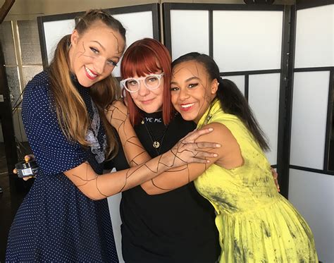 Nia Sioux And Ava Cota Behind The Scenes With Grace Vanderwaal