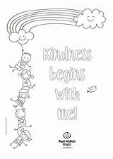 Kindness Mindfulness Coloring Empathy Ripplekindness Writing Esteem Counseling sketch template