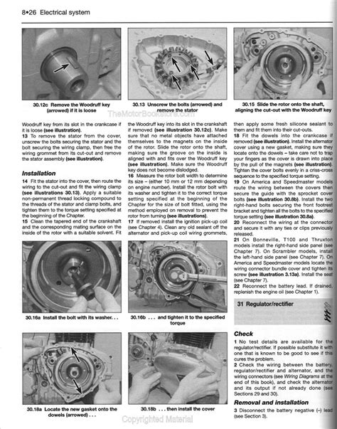 2005 Triumph Bonneville Owners Manual