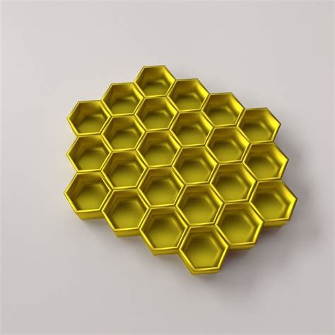 3d honeycomb cgtrader