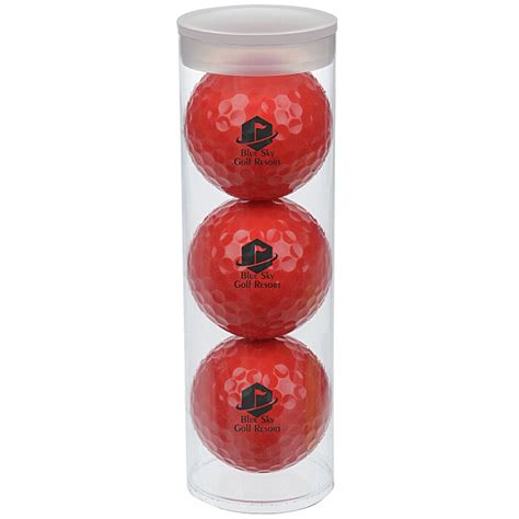 colorful golf ball tube 132535 t
