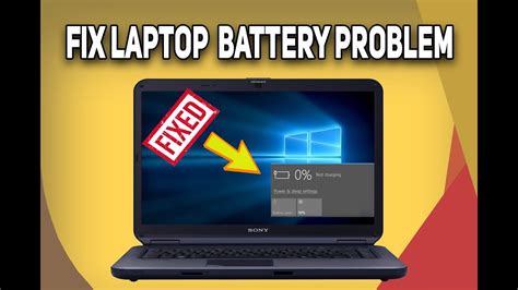 ways  fix laptop battery  charging laptop battery