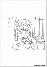 Inside Coloring Pages Fear Fritz Bong Disgust Anger Sadness Andersen Riley Joy Bing sketch template