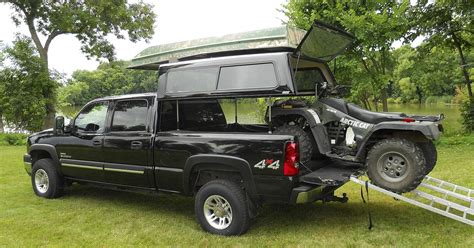 ez lift lets truck bed cap rise convert  camper