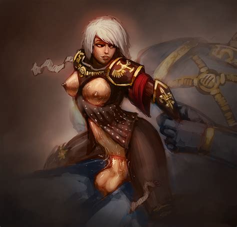 warhammer 40k sisters of battle hentai sexy babes naked wallpaper