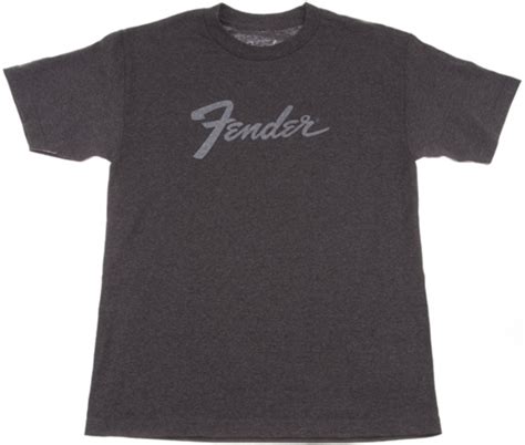 fender amp logo  shirt charcoal   shirt