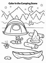 Activity Campfire Colouring Scholastic Smores Mores Camper Island Scout Arkuszy Colors Unicorn 101activity Basecampjonkoping sketch template
