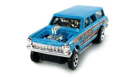 64 Nova Wagon Gasser Hot Wheels Collectable Car