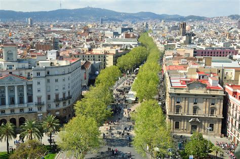La Rambla A Street In Central Barcelona Travel Featured