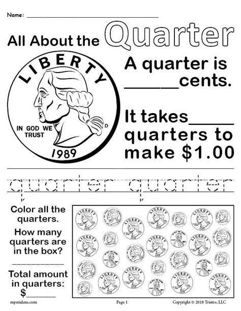 coins  printable money worksheets   money