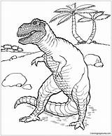 Coloring Tyrannosaurus Pages Dinosaur Rex Printable Color Coloringpagesonly Dinosaurs Online Drawing Print Categories sketch template