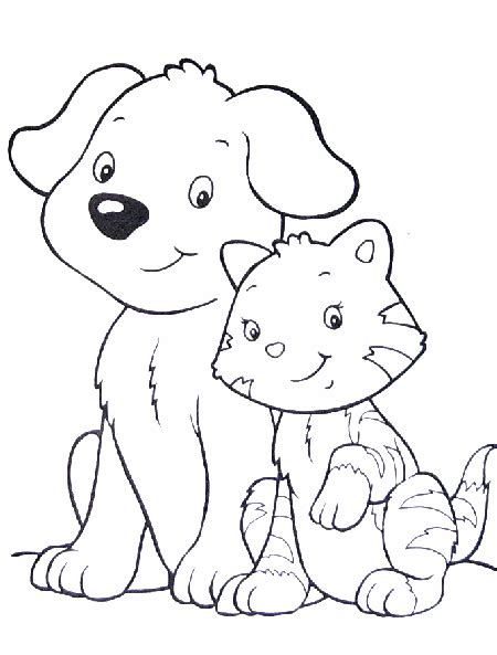 cats  dogs pictures  print  berlin dog coloring page