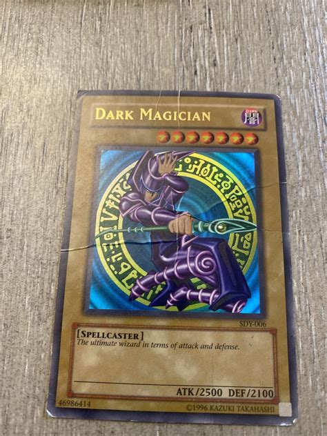 mavin yugioh dark magician sdy  ultra rare unlimited