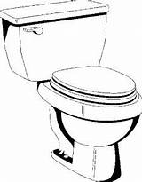Toilet Bathroom Coloring Pages sketch template