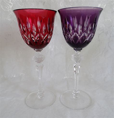 Wmf Wine Glasses Set 4 Pieces Lead Crystal Wine Glass Crystal Etsy