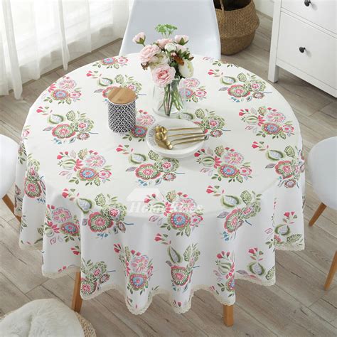 tablecloths    cotton linen dining room tree