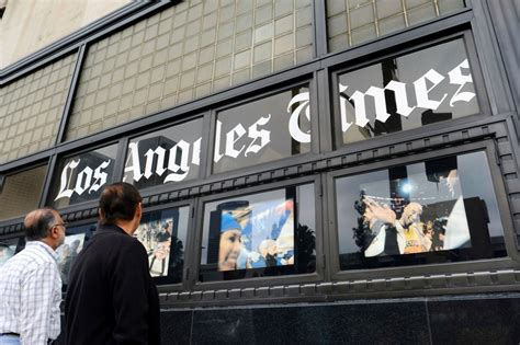 Los Angeles Times Suspends Bureau Chief For Sexual Misconduct