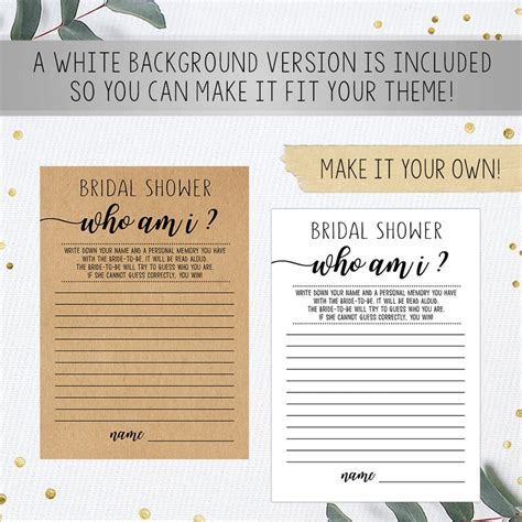 bridal shower    bridal shower games printable bridal etsy uk