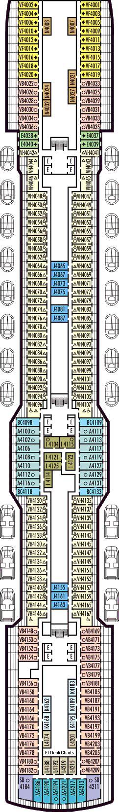 holland america nieuw statendam deck plans ship layout staterooms map cruise critic
