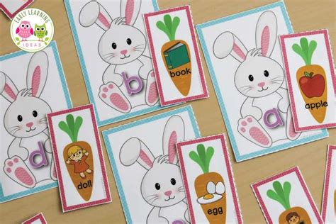 bunny activities     smile early learning ideas