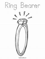 Coloring Ring Wedding Color Diamond Gold Bearer Jewel Rr Jewels Romans Pages Bling Cincin Do Engagement Letter Scripture Happy So sketch template
