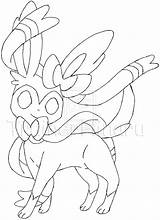 Pokemon Sylveon Coloring Pages Flareon Leafeon Color Eevee Getcolorings Getdrawings Printable Cool Colo Drawing Colorings Print sketch template