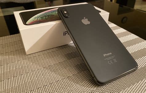 apple iphone xs max gb space gray apple bazar