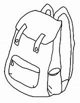 Rucksack Ausmalen Clipartmag Backpacks sketch template