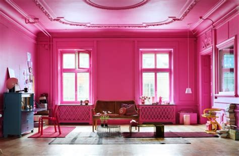 inspirations pour reussir  decorer elegamment votre salon en rose