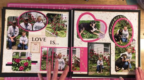 scrapbook page layouts designs youtube