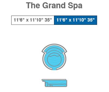 grand spa thursday pools fiberglass pool aqua pro pools