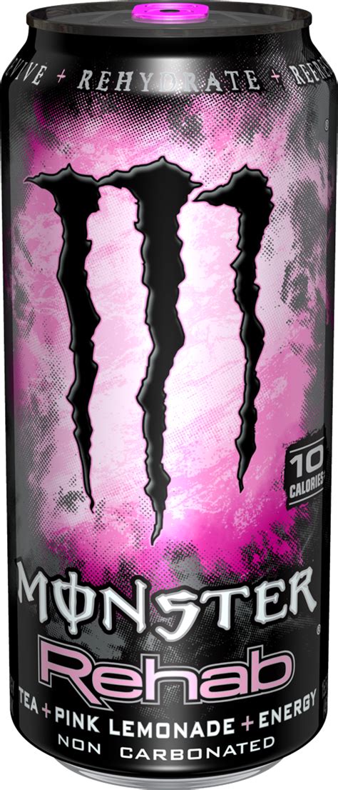 Monster Energy Rehab Pink 16 Oz Case Of 24
