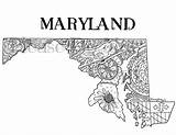 Maryland State Colouring Request Something Order Custom Made Just sketch template