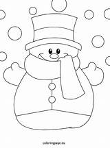 Snowman Coloring Pages Winter Hat Abominable Line Template Mittens Christmas Crafts Drawing Getcolorings Craft Scarf Snowmen Printable Related Templates Getdrawings sketch template