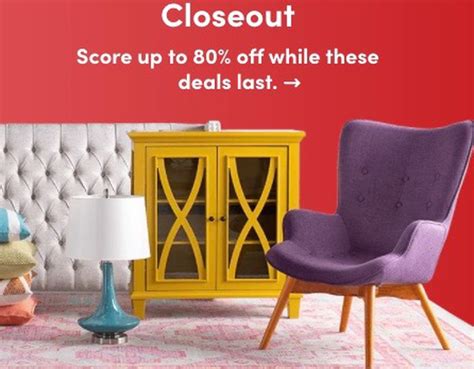 wayfair closeout deals save     home furnishings mlivecom
