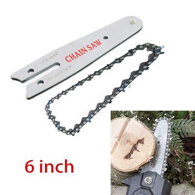 chainsaw chain guide bar replacement  mini electric chain  hl ebay