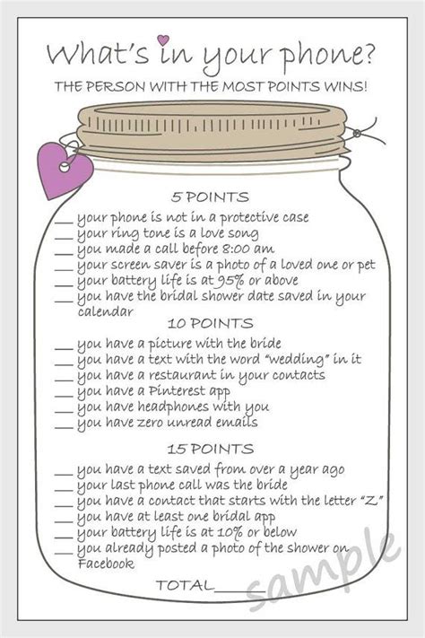whats   phone printable bridal shower game diy cell phone game