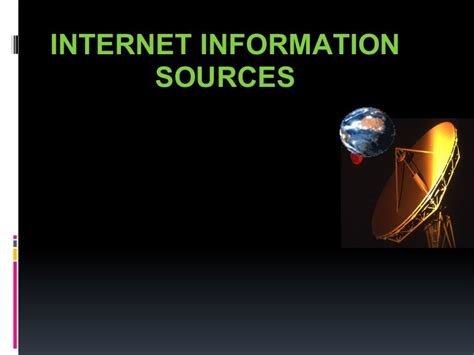 internet information sources