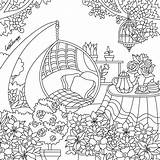 Coloring Pages Garden Nature Choose Board sketch template