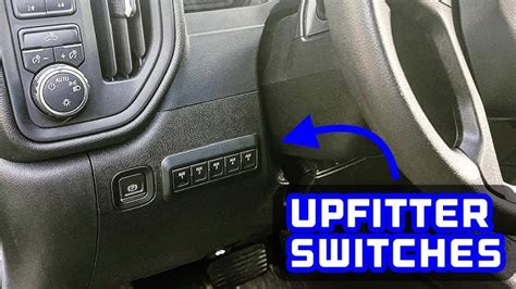 chevy upfitter switch wiring