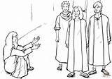 Bartimaeus Asks Heal Preschoolers Jezusa Misja sketch template