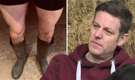 Matt Baker Divides Fans By Posing For Pic In Underwear And Wellies