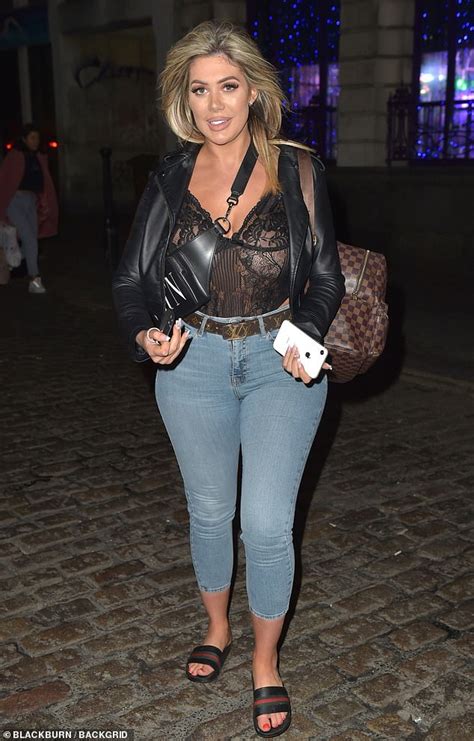 geordie shore s chloe ferry slips her curves into a very racy lace bodysuit daily mail online