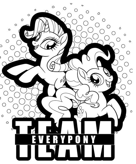 pony  coloring pages