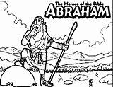 Abraham Coloring Bible Pages Heroes School Sunday Colouring Drawing Sheets Printable Kids Getcolorings Figures Barn Getdrawings Books Netart Faith Template sketch template